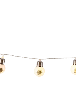 For Living Spider String Lights With 10 LED Bulbs, Scary Halloween Decor, Silver, 5 1/2-ft