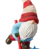 For Living Curling Resin Gnome, 12-in