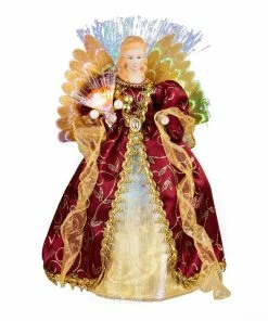 For Living Christmas Decoration Angel Tree Topper, 12-in
