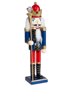 For Living Christmas Decoration Light Skin Nutcracker, 12-in
