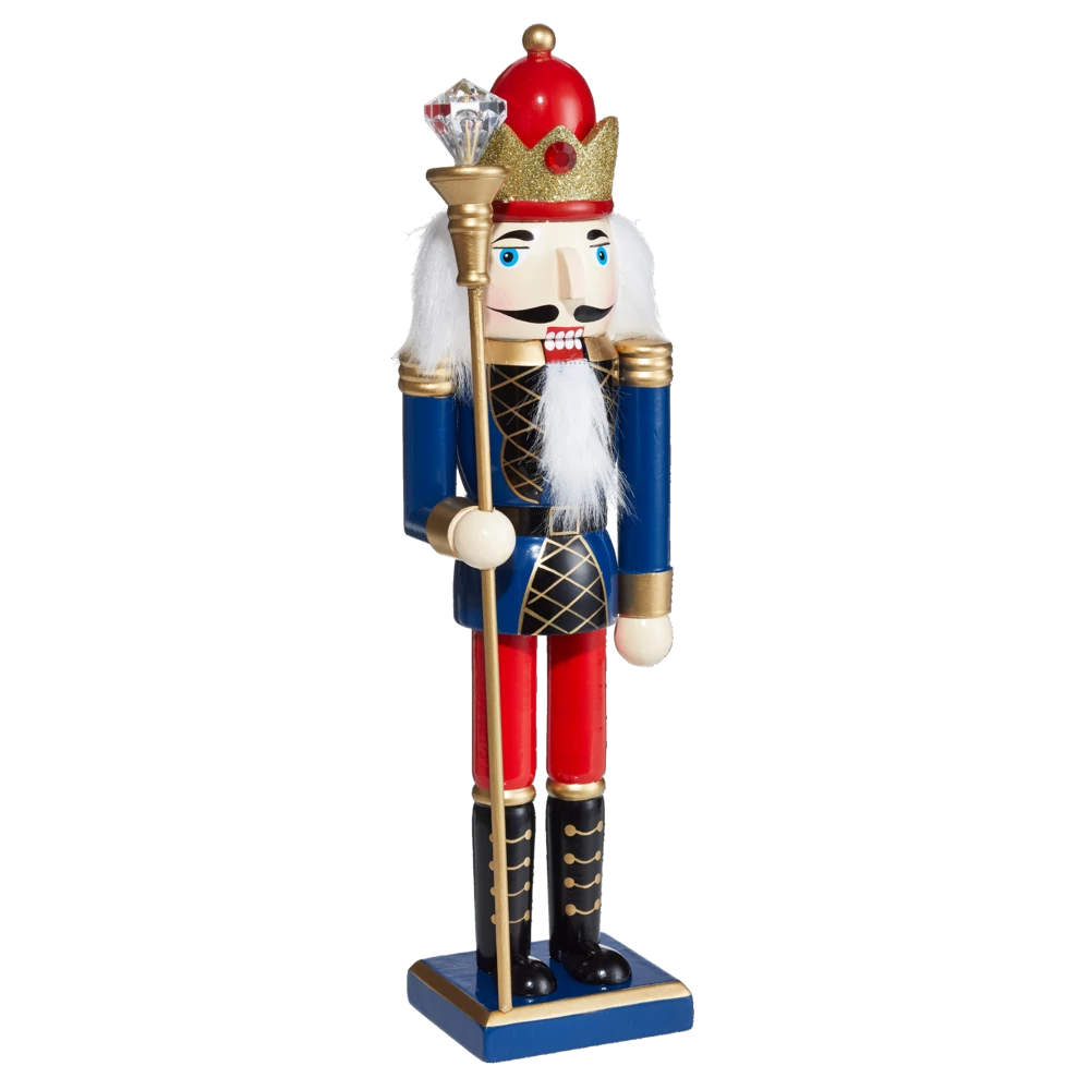For Living Christmas Decoration Light Skin Nutcracker, 12-in
