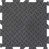 FOR LIVING Multy Home Utility Floor Mat, 10-pk, Black, 12-in X 12-in