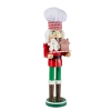 For Living Christmas Decoration Baker Mouse Nutcracker, 15-in