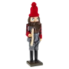 For Living Christmas Decoration Lumberjack Nutcracker, 16-in