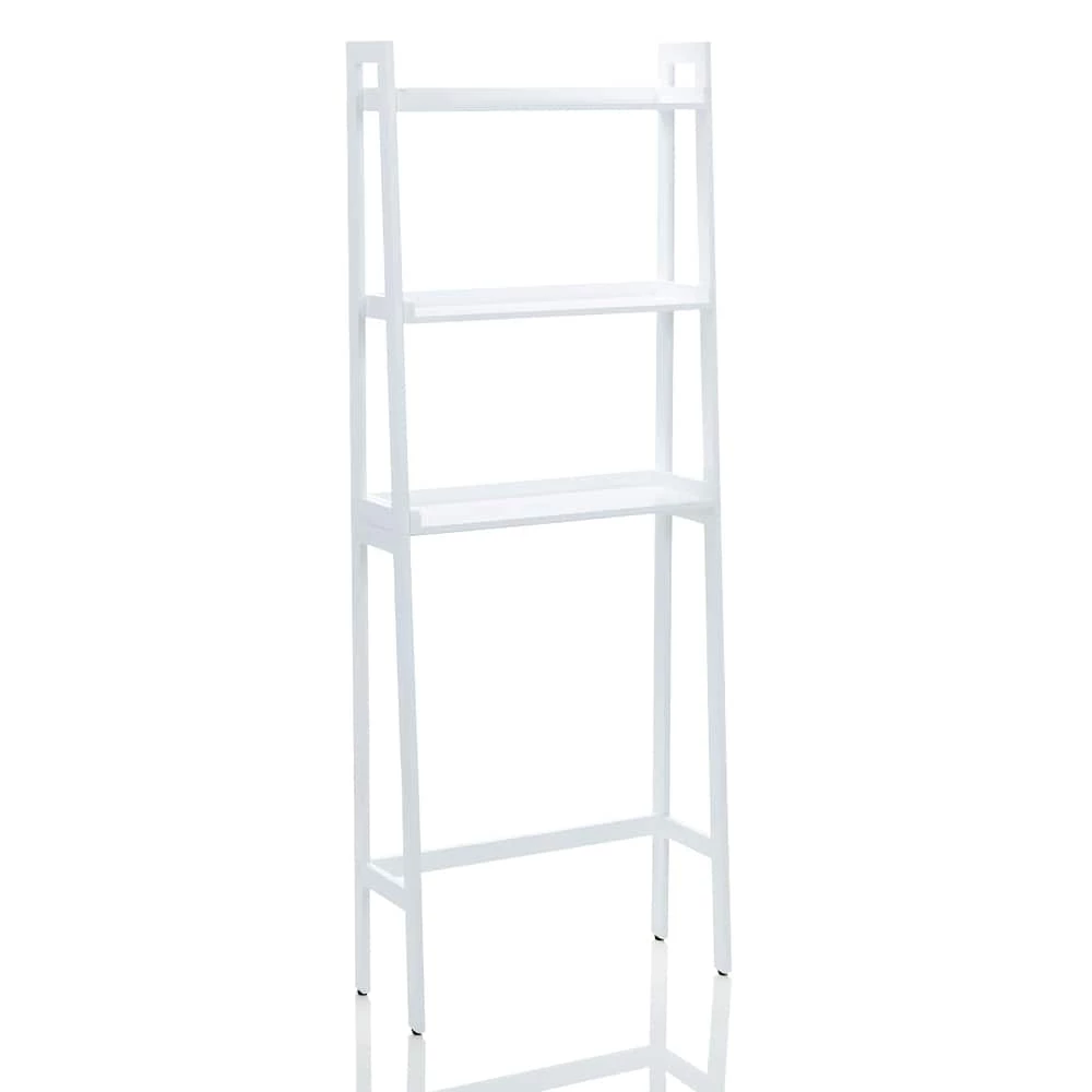 For Living Ladder Bathroom Space Saver, White - Image 5