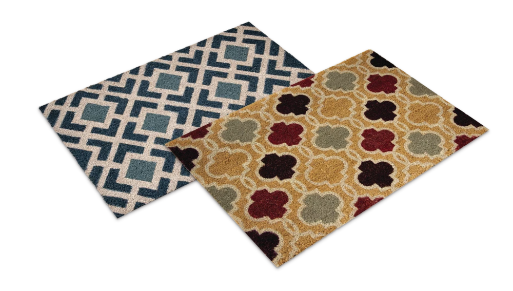 For Living Vinyl Backed Indoor/Outdoor Door Mat, Assorted Colours & Styles, 18-in X 30-in - Image 2