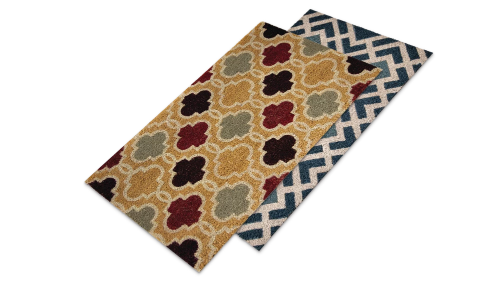 For Living Vinyl Backed Indoor/Outdoor Door Mat, Assorted Colours & Styles, 18-in X 30-in - Image 5