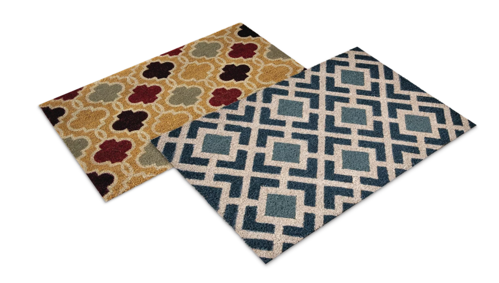 For Living Vinyl Backed Indoor/Outdoor Door Mat, Assorted Colours & Styles, 18-in X 30-in - Image 4