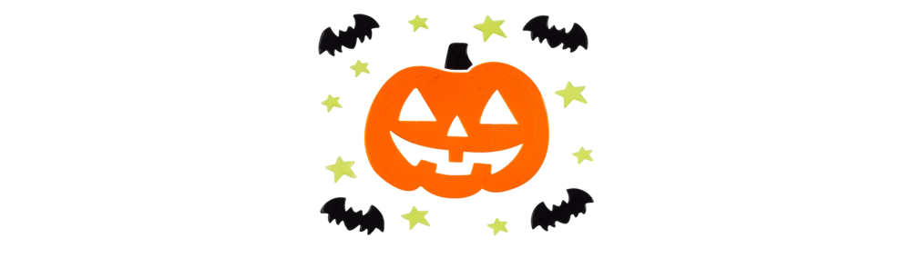 For Living Gel Clings, Easy To Apply And Reusable For Halloween, Assorted Styles, 11 3/4-in - Image 2