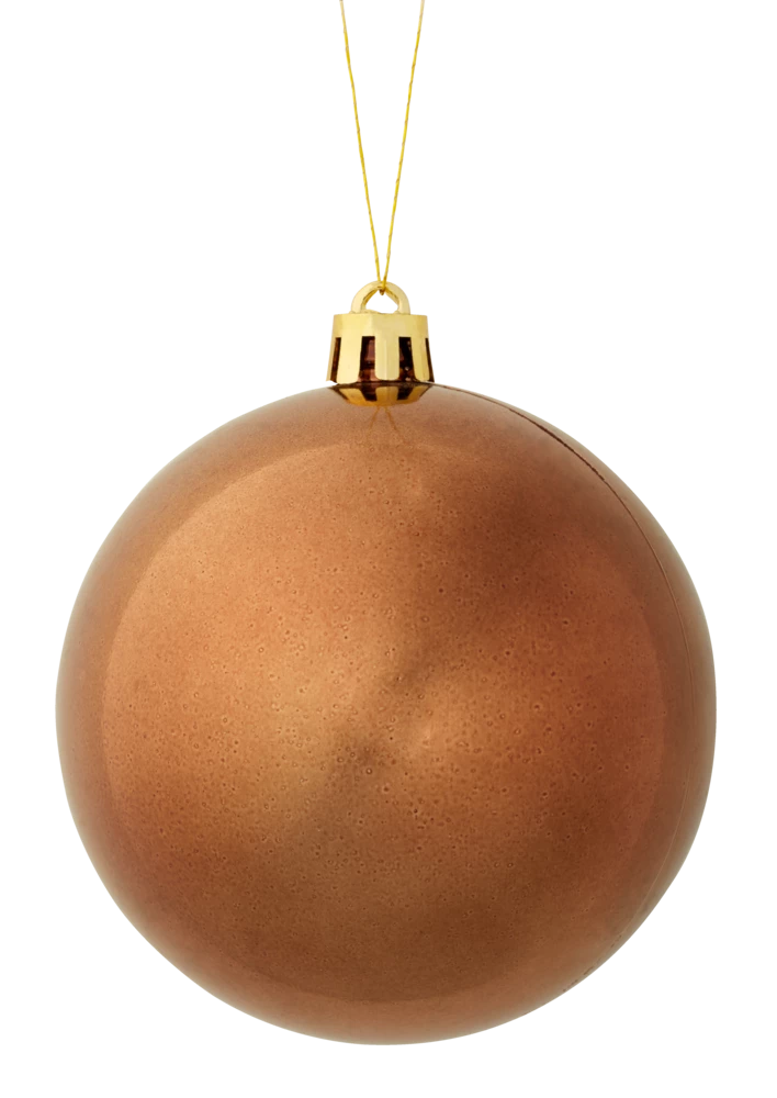 For Living Sugar Brown Shatterproof Ornament Set, 27-pc - Image 3