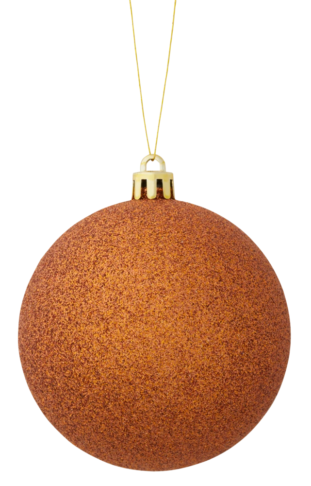 For Living Sugar Brown Shatterproof Ornament Set, 27-pc - Image 5