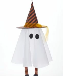 For Living Hanging Ghost, Spooky Indoor Halloween Decorations, Assorted Colours, 28-in