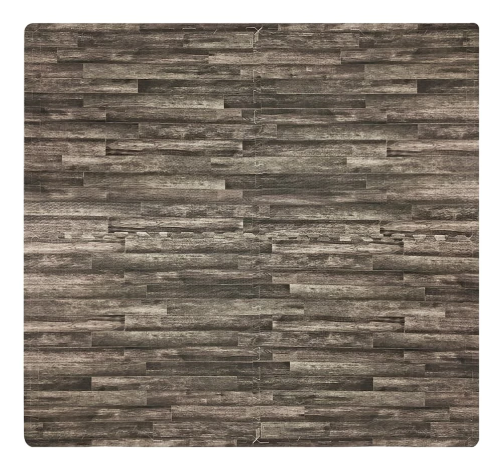 For Living Faux Wood Floor Mat, 4-pk, 2 X 2-ft