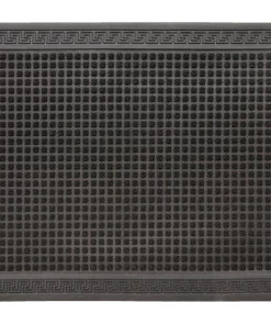 For Living Indoor/Outdoor Framework Mat, Black, 2-ft X 3-ft