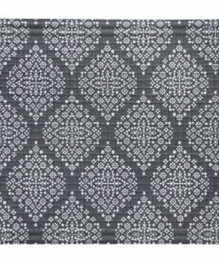 For Living Printed Medallion Indoor/Outdoor, Rubber Reground Floor Mat, 2 X 3-ft