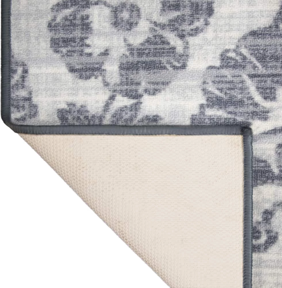 For Living Blue Poppy Indoor Floor Mat, Assorted Sizes - Image 3