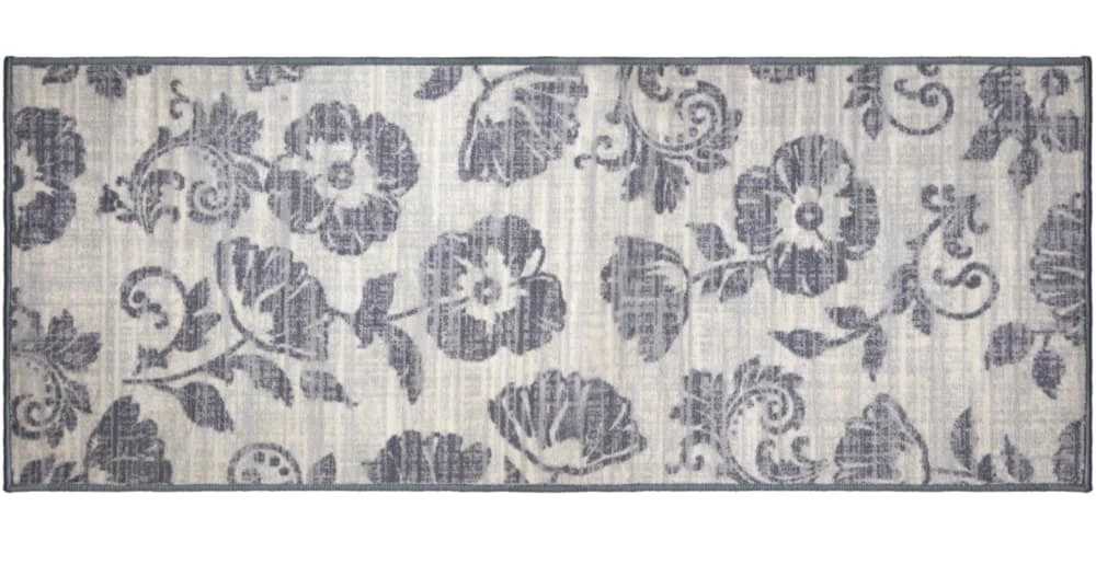 For Living Blue Poppy Indoor Floor Mat, Assorted Sizes