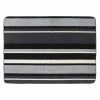 For Living Karlin Indoor Striped Floor Mat, Charcoal, 2-ft X 5-ft