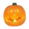 For Living Battery Operated Light-Up Plastic Pumpkin, 9-in
