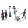 For Living Christmas Decoration Village Adults Accessory Set, 4-pc
