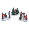 For Living Christmas Decoration Village Children At Play Accessory Set, 3-pc