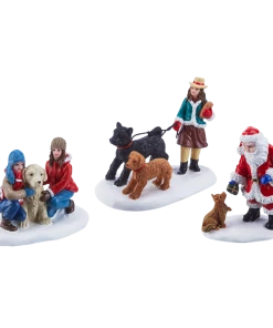 For Living Christmas Decoration Village Indoor Pets Accessory Set, 3-pc