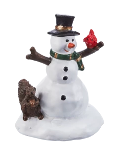 For Living Christmas Decoration Village Snowman Accessory, 2 7/20-in