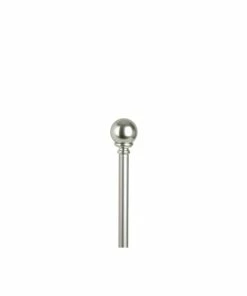 For Living Loft Ball Café Adjustable Steel Curtain Rod, Assorted Colours, 1/2-in Diameter