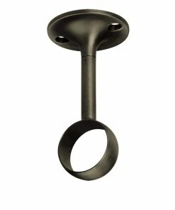 For Living Steel Curtain Rod Ceiling Mount Bracket, 2-pk, Assorted Colours