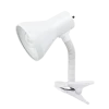 For Living Gooseneck Clip-On Desk Lamp, 10-1/4-in, White