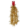 For Living Christmas Decoration Feather Tinsel, Gold, 12-ft