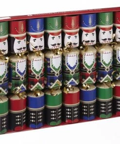 For Living Decoration Soldier Nutcracker Set, Assorted Colour, 8-pk