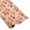 For Living Heavyweight Kraft Christmas Wrapping Paper Roll, Ho Ho Ho, 200-sq.ft.