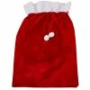 For Living Christmas Decoration Santa Sac, Red