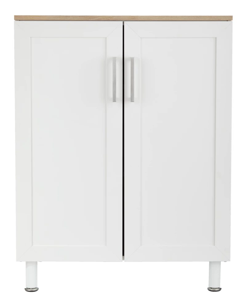 For Living 2-Door Base Laundry Cabinet, 27-in, White - Image 3