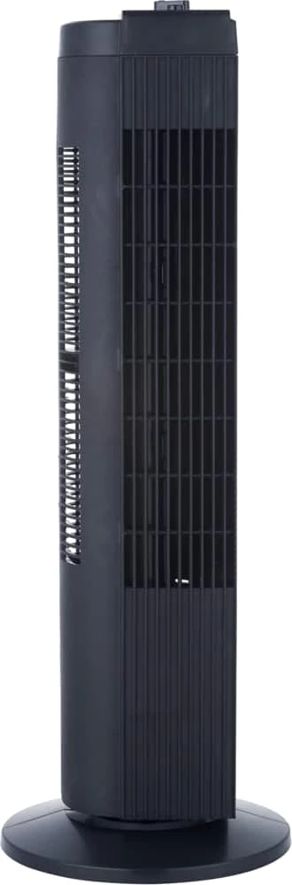 For Living Compact Oscillating Tower Fan, 3-Speed, Black, 28-in - Image 3