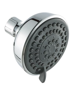 For Living 3-Setting Fixed Wall Mount Massage Spray Shower Head, Chrome