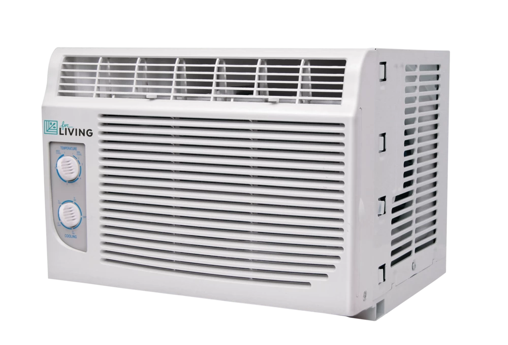 For Living Manual Window Air Conditioner/AC, 5,000-BTU, White - Image 3