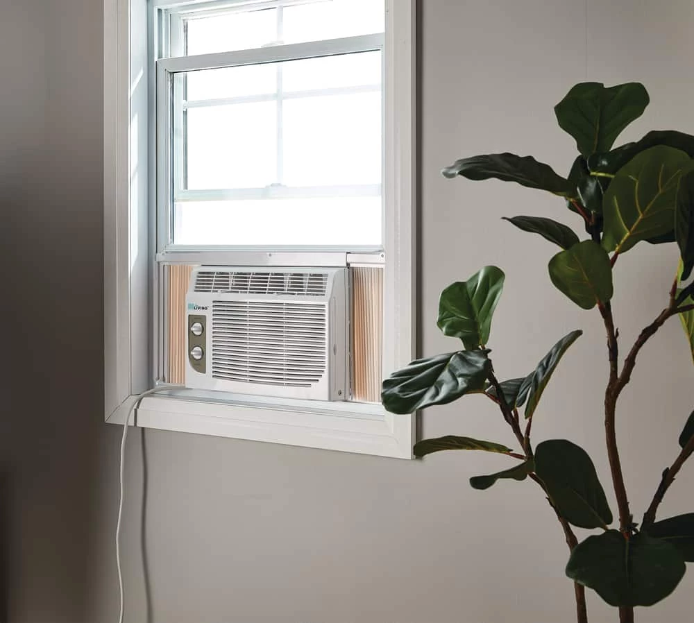 For Living Manual Window Air Conditioner/AC, 5,000-BTU, White - Image 6