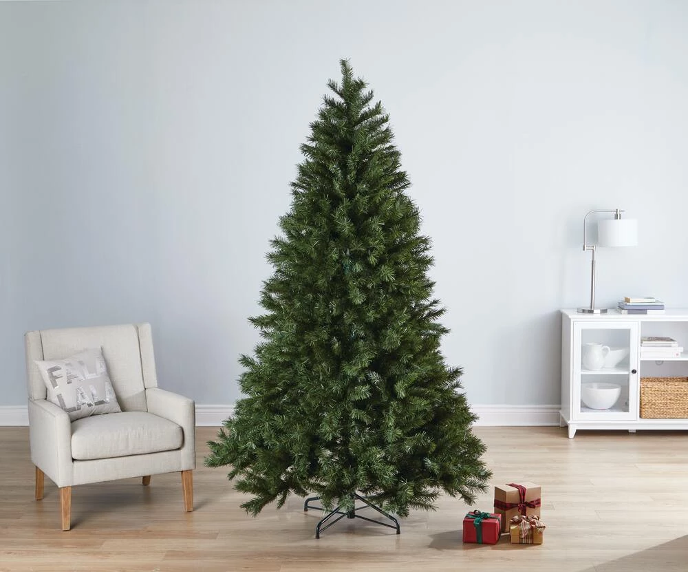 For Living Un-Lit Fairbanks Christmas Tree With Tree Sand, Realistic Look, 7.5-ft - Image 6