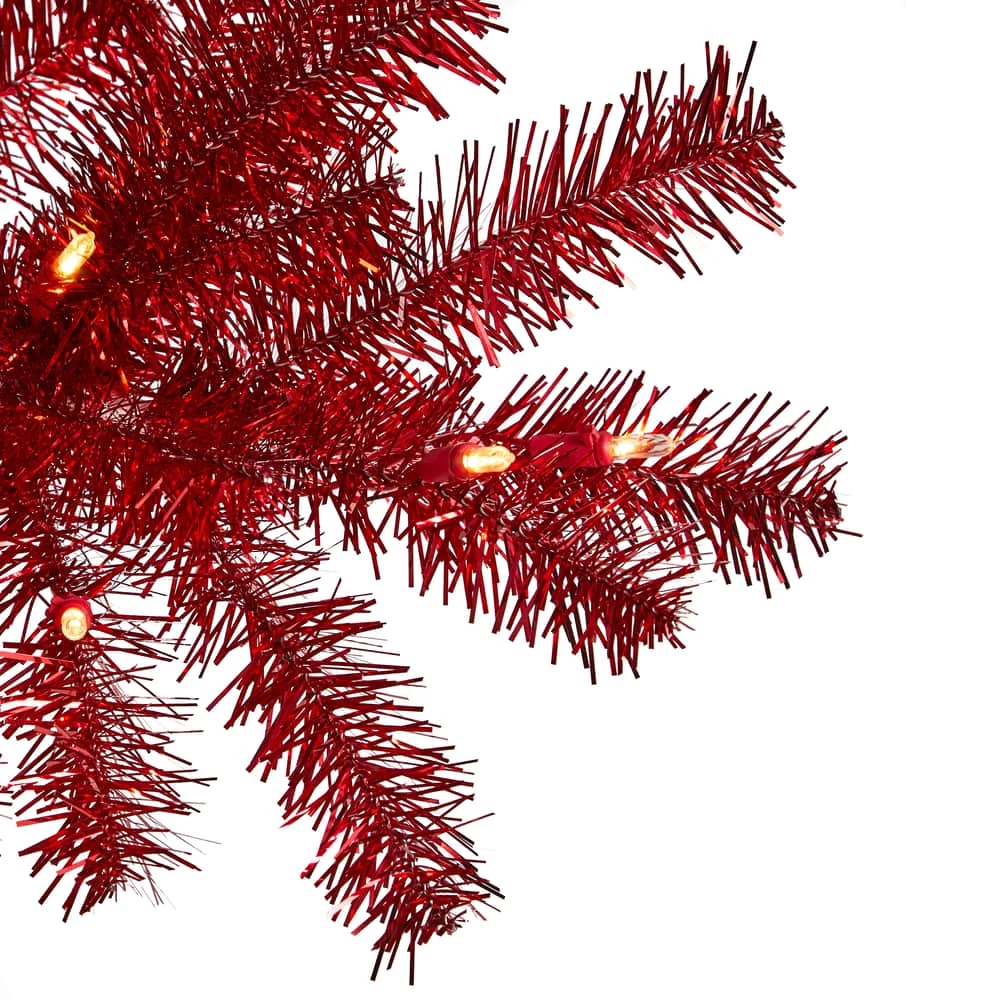 For Living Pre-Lit Rainbow Christmas Tree With Tree Stand, 350 LED Lights, 7-ft - Image 2