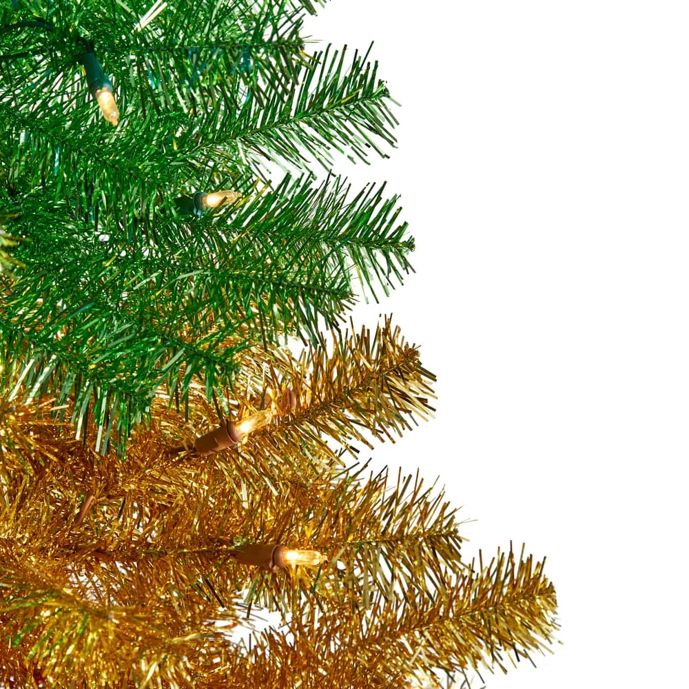 For Living Pre-Lit Rainbow Christmas Tree With Tree Stand, 350 LED Lights, 7-ft - Image 3