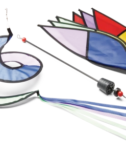 For Living Rainbow Hot Air Balloon Spinner, 51.18-in