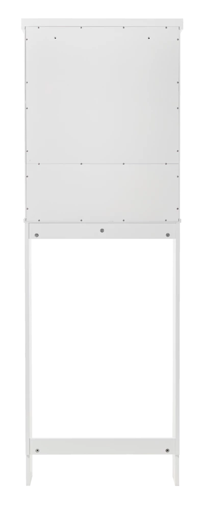 For Living Basket Bathroom Space Saver, White - Image 4