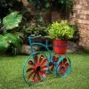 For Living Tricycle Planter With Light, 14.96-in