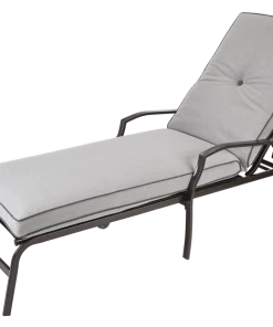 For Living Bluebay Cushioned Outdoor/Patio Chaise Lounger