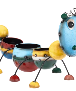 For Living Bobble Carterpillar Planter, 13.19-in, Multi-Colour
