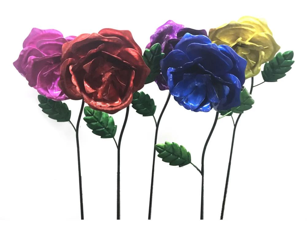 For Living Bouncing Rose Garden Stake, 26-in, Assorted - Image 6