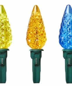 For Living C6 Christmas Lights Replacement Bulbs, 5 LED Lights, Multi-colour