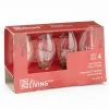 For Living C7 Christmas Lights Replacement Bulbs, 4 Incadescent Lights, Clear